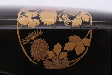 アンティーク雑貨　古民具・骨董　明治〜大正　漆芸　蒔絵　書状箱(文箱)