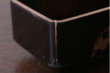 アンティーク雑貨　古民具・骨董　明治〜大正　漆芸　蒔絵　書状箱(文箱)