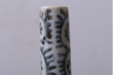 アンティーク雑貨　古民具・骨董　江戸後期　古伊万里・染付・蛸唐草文　徳利2つセット