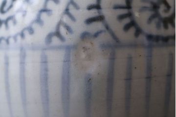 アンティーク雑貨　古民具・骨董　江戸後期　古伊万里・染付・蛸唐草文　徳利2つセット