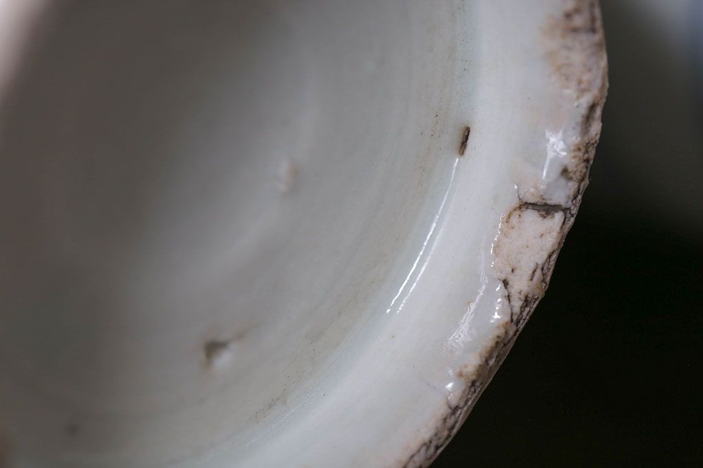 アンティーク雑貨　古民具・骨董　江戸後期　古伊万里・染付・蛸唐草文　徳利2つセット