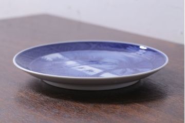 アンティーク雑貨　中古　ROYAL COPENHAGEN(ロイヤルコペンハーゲン)　イヤープレート　1972