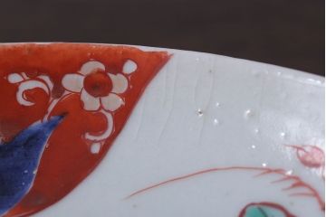 アンティーク雑貨　古民具・骨董　明治期　アンティーク色絵皿