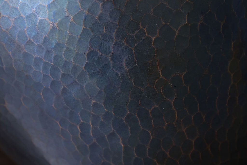 アンティーク雑貨　中古　玉川堂　甕垂　銅製花瓶　共箱