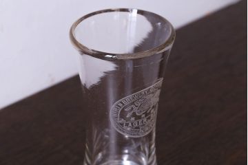 アンティーク雑貨　昭和レトロ　古いキリンビールのビールグラス