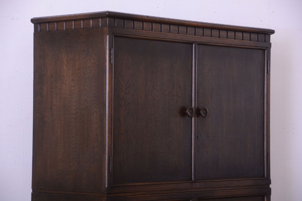 中古　神戸家具　洋風衣装箪笥(チェスト・ワードローブ)