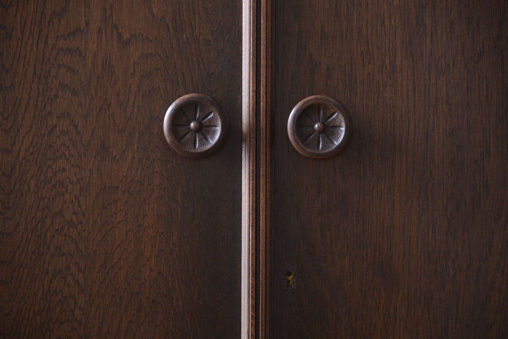 中古　神戸家具　洋風衣装箪笥(チェスト・ワードローブ)