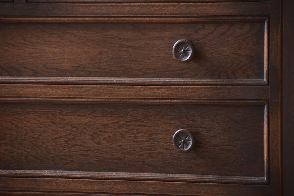 中古　神戸家具　洋風衣装箪笥(チェスト・ワードローブ)