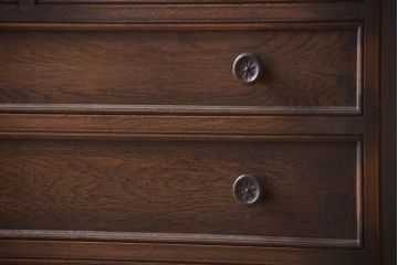 中古　神戸家具　洋風衣装箪笥(チェスト・ワードローブ)