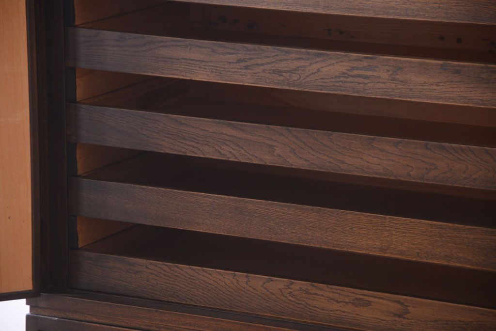 中古　神戸家具　洋風衣装箪笥(チェスト・ワードローブ)