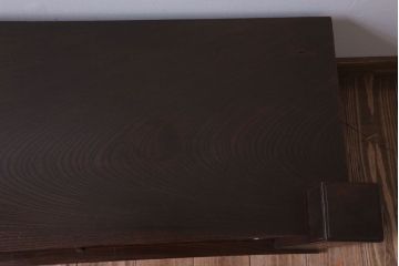アンティーク家具　古民具・骨董　三方欅材!上品なアンティーク置き床(置床)