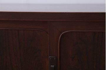 アンティーク家具　古民具・骨董　三方欅材!上品なアンティーク置き床(置床)