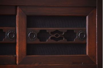 アンティーク家具　古民具・骨董　明治期　京都産　三尺水屋箪笥(1)