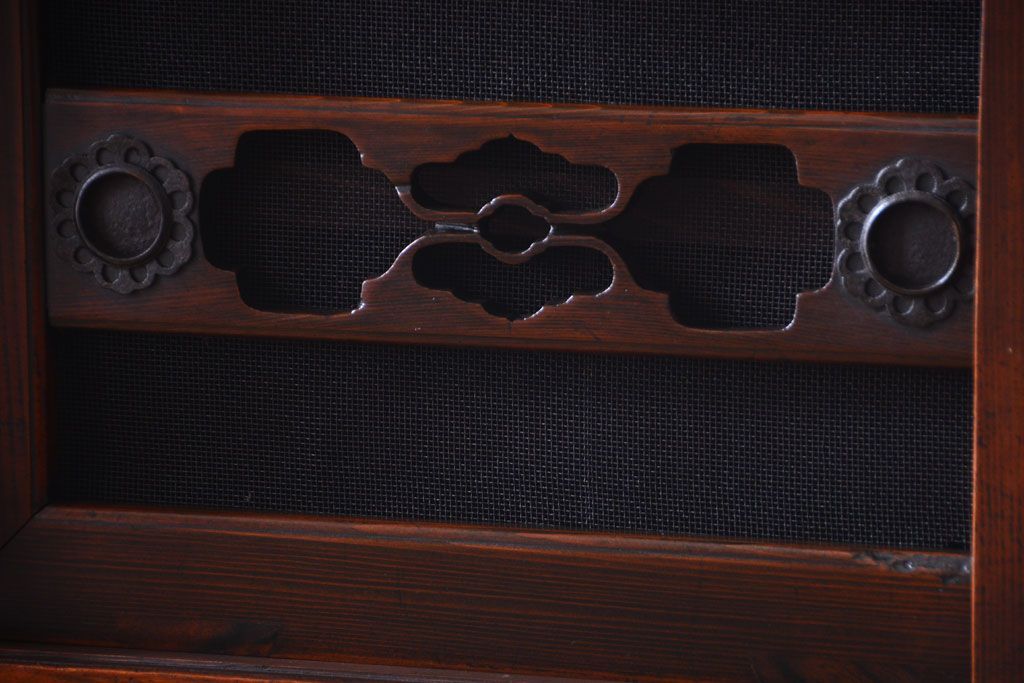 アンティーク家具　古民具・骨董　明治期　京都産　三尺水屋箪笥(1)