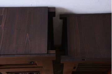 アンティーク家具　古民具・骨董　明治期　京都産　三尺水屋箪笥(1)