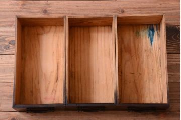 アンティーク家具　古民具・骨董　明治期　京都産　三尺水屋箪笥(2)