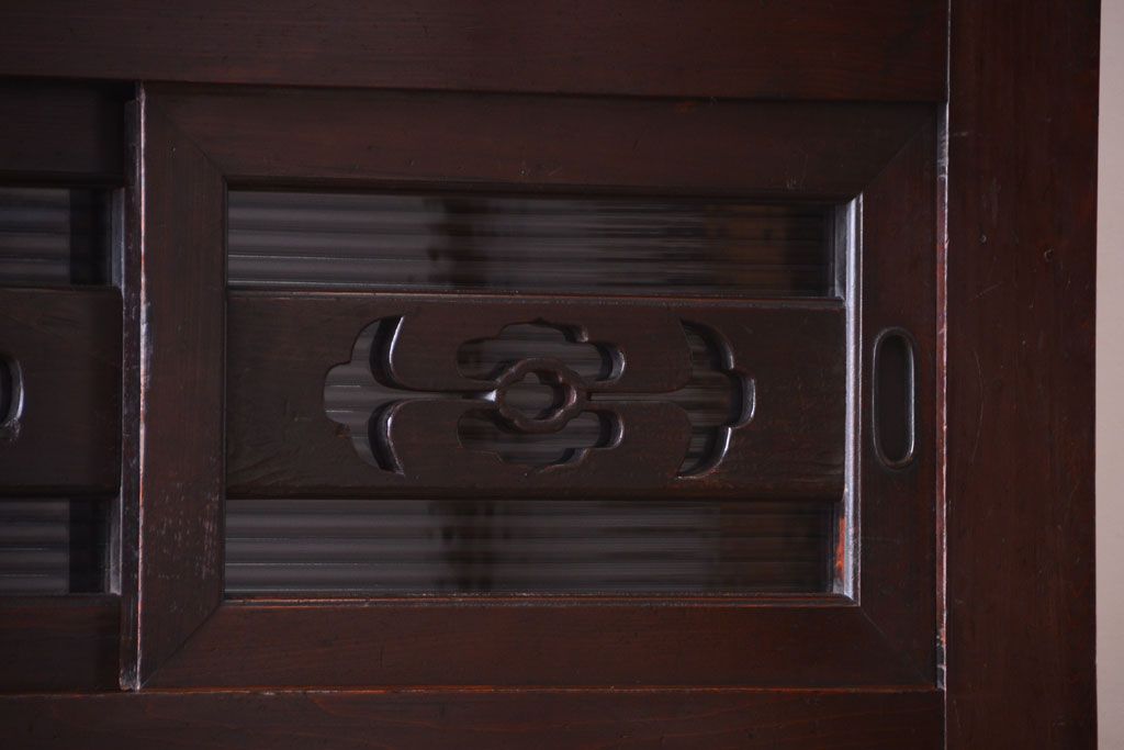 アンティーク家具　古民具・骨董　明治期　京都産　三尺水屋箪笥(2)