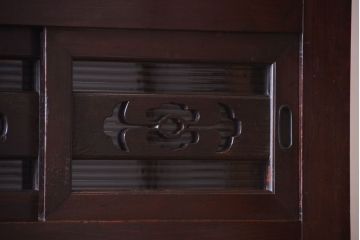 アンティーク家具　古民具・骨董　明治期　京都産　三尺水屋箪笥(2)