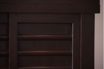 アンティーク家具　古民具・骨董　明治期　京都産　三尺水屋箪笥(2)