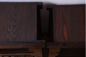 アンティーク家具　古民具・骨董　明治期　京都産　三尺水屋箪笥(2)