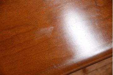 中古　飛騨産業　キツツキマーク　組み立て式ダイニングテーブル