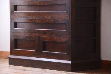 中古　松本民芸家具　F型整理タンス(定価約36万円)