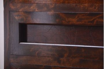 中古　松本民芸家具　F型整理タンス(定価約36万円)