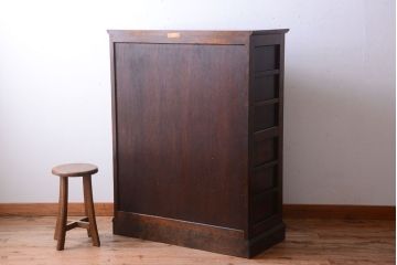 中古　松本民芸家具　F型整理タンス(定価約36万円)