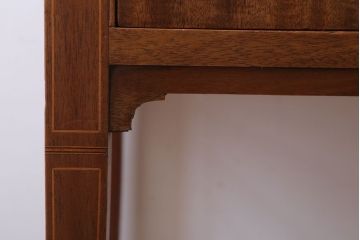 ヴィンテージ家具　イギリスビンテージ　象嵌!サイドキャビネット