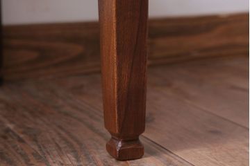 アンティーク家具　和製アンティーク　オーク材のシンプルなチェア