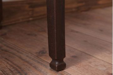 アンティーク家具　和製アンティーク　オーク材のシンプルなチェア