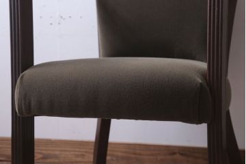 アンティーク家具　和製アンティーク　大正期　1人掛けアームソファ(シングルソファ)(2)