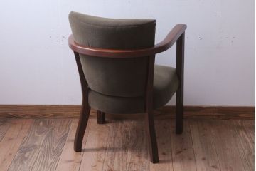 アンティーク家具　和製アンティーク　大正期　1人掛けアームソファ(シングルソファ)(2)