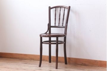 アンティーク家具　イギリスアンティーク　スピンドルバック　ベントウッドチェア(2)