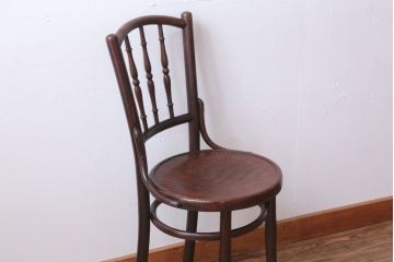 アンティーク家具　イギリスアンティーク　スピンドルバック　ベントウッドチェア(2)