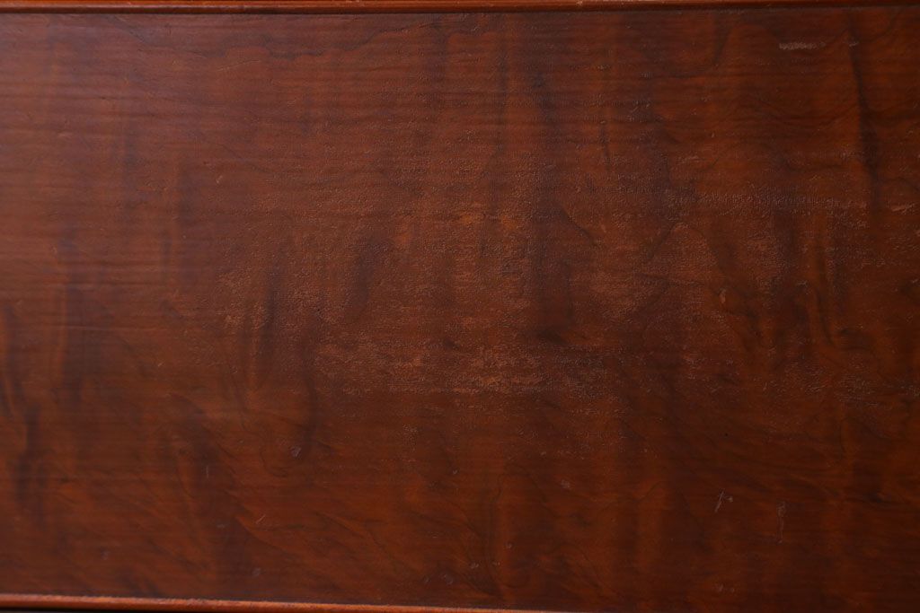 レトロ家具　昭和レトロ　シンプルデザイン!古い木のアンティークチェスト