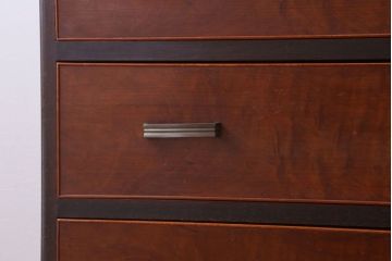 レトロ家具　昭和レトロ　シンプルデザイン!古い木のアンティークチェスト