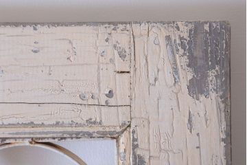 アンティーク　オリジナルペイントのおしゃれなドア