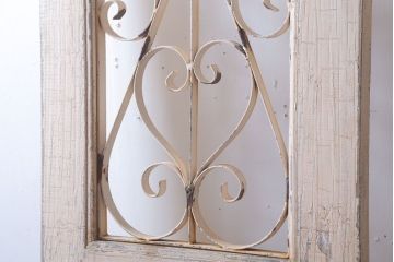 アンティーク　オリジナルペイントのおしゃれなドア