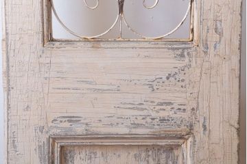アンティーク　オリジナルペイントのおしゃれなドア