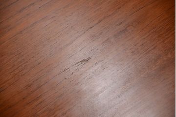 ヴィンテージ家具　北欧ビンテージ　デンマーク　Chr. Linneberg　チーク材のデスク(片袖机)