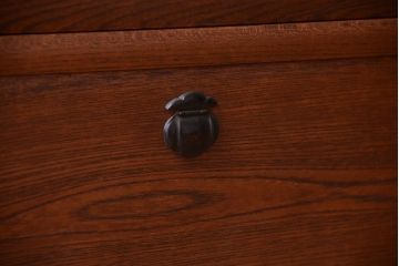 アンティーク家具　和製アンティーク　前面欅材!上質な時代箪笥ローボード(2)