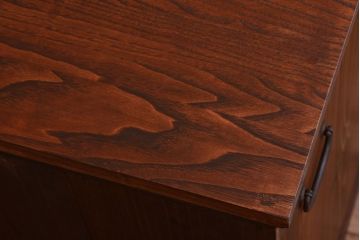 アンティーク家具　和製アンティーク　前面欅材!上質な時代箪笥ローボード(1)