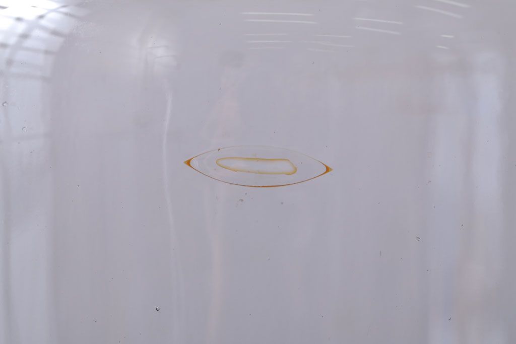 アンティーク雑貨　昭和レトロ　ガラス蓋とブリキ蓋のガラス瓶2個セット