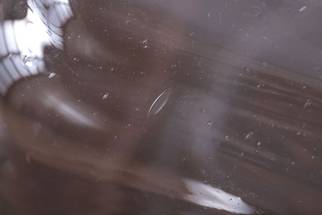 アンティーク雑貨　昭和レトロ　ガラス蓋とブリキ蓋のガラス瓶2個セット