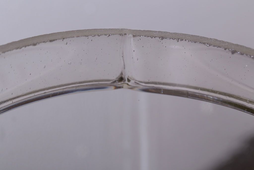 アンティーク雑貨　昭和レトロ　ガラス蓋とブリキ蓋のガラス瓶2個セット