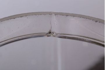 アンティーク雑貨　昭和レトロ　ガラス蓋とブリキ蓋のガラス瓶2個セット