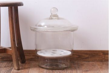 アンティーク雑貨　昭和レトロ　特大!乾燥瓶・デシケーター(ガラス瓶)