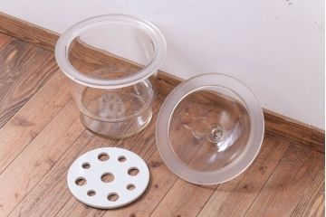 アンティーク雑貨　昭和レトロ　特大!乾燥瓶・デシケーター(ガラス瓶)