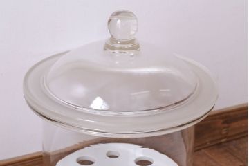 アンティーク雑貨　昭和レトロ　特大!乾燥瓶・デシケーター(ガラス瓶)